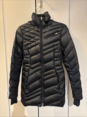 Spyder Quilted Down Jacket - Women's Lightweight Puffer Coat. Size XS Black